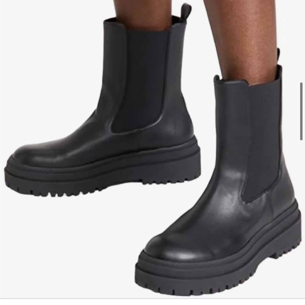 Good American Combat Boots